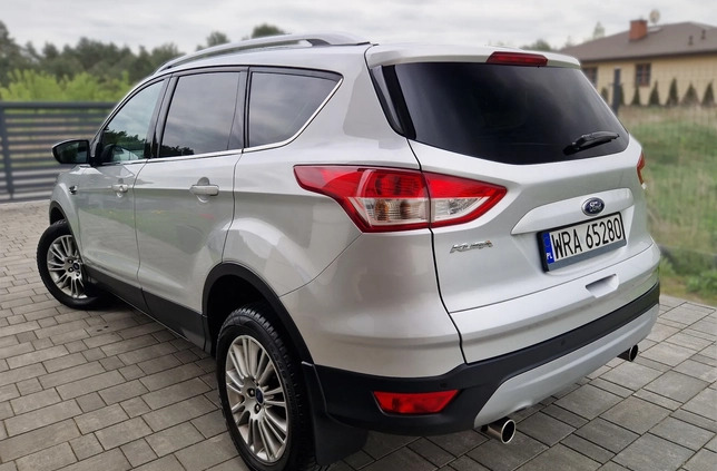 Ford Kuga cena 39990 przebieg: 203687, rok produkcji 2013 z Terespol małe 154